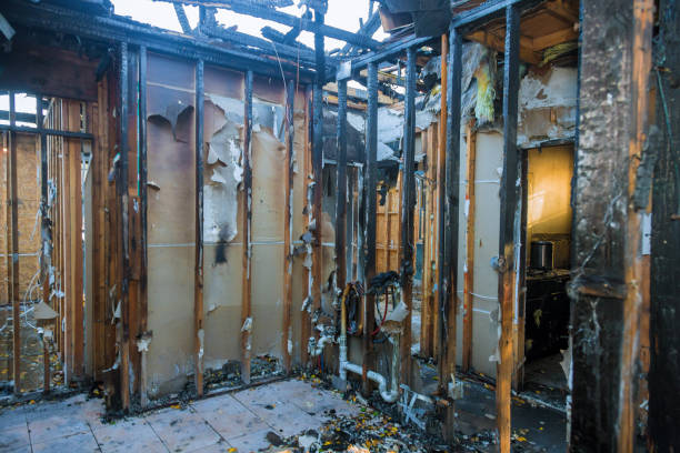 Professional Emergency Fire Cleanup technician working in Barnhart, MO